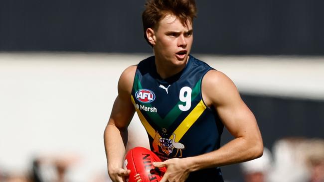 Sam Marshall in action for the AFL Academy. Picture: Getty Images