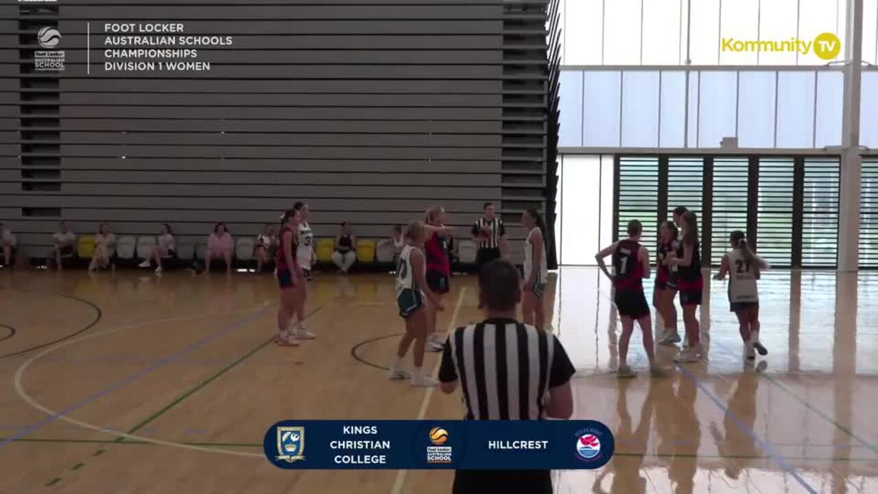 Replay: Kings Christian College v Hillcrest Christian College (U20 Women Div 1 7th Play-off) - 2024 Basketball Australia Schools Championships Day 5