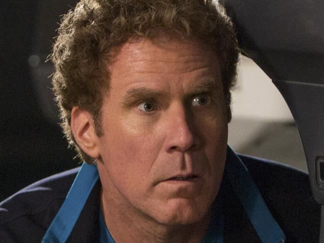 Will Ferrell and Kevin Hart in a scene from the movie Get Hard.