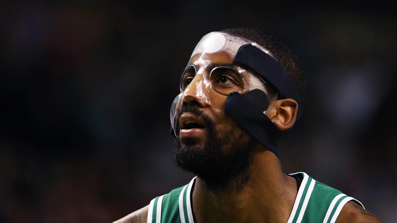 Kyrie Irving may don that mask again.