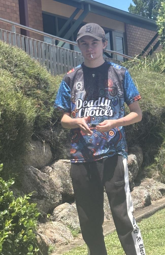 Kyran Jacob Walsh, 18, pleaded guilty to possessing a knife in a public place and committing a public nuisance in a licensed premises when he faced Hervey Bay Magistrates Court on Thursday.