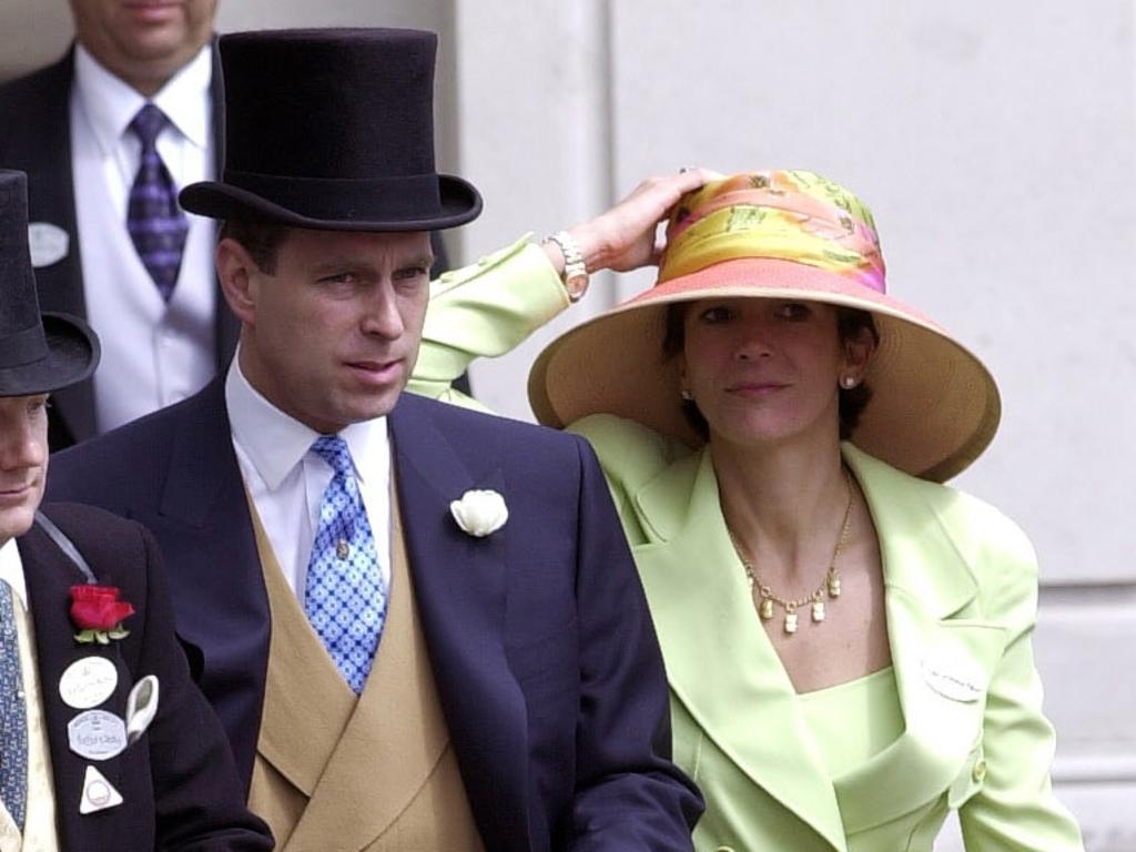 Prince Andrew and Ghislaine Maxwell. Picture: Tim Graham/Getty Images