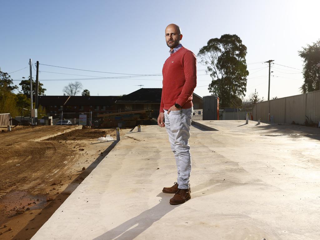 Builder Ammar Mendo is frustrated at how long DA's take to be processed by Liverpool Council. Picture: Richard Dobson