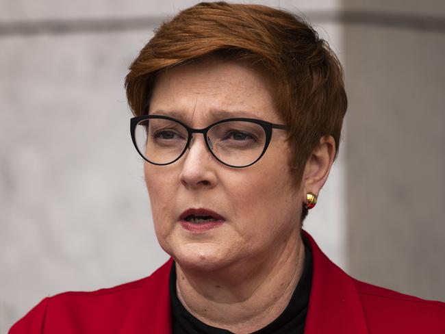 Marise Payne. Picture: Martin Ollman