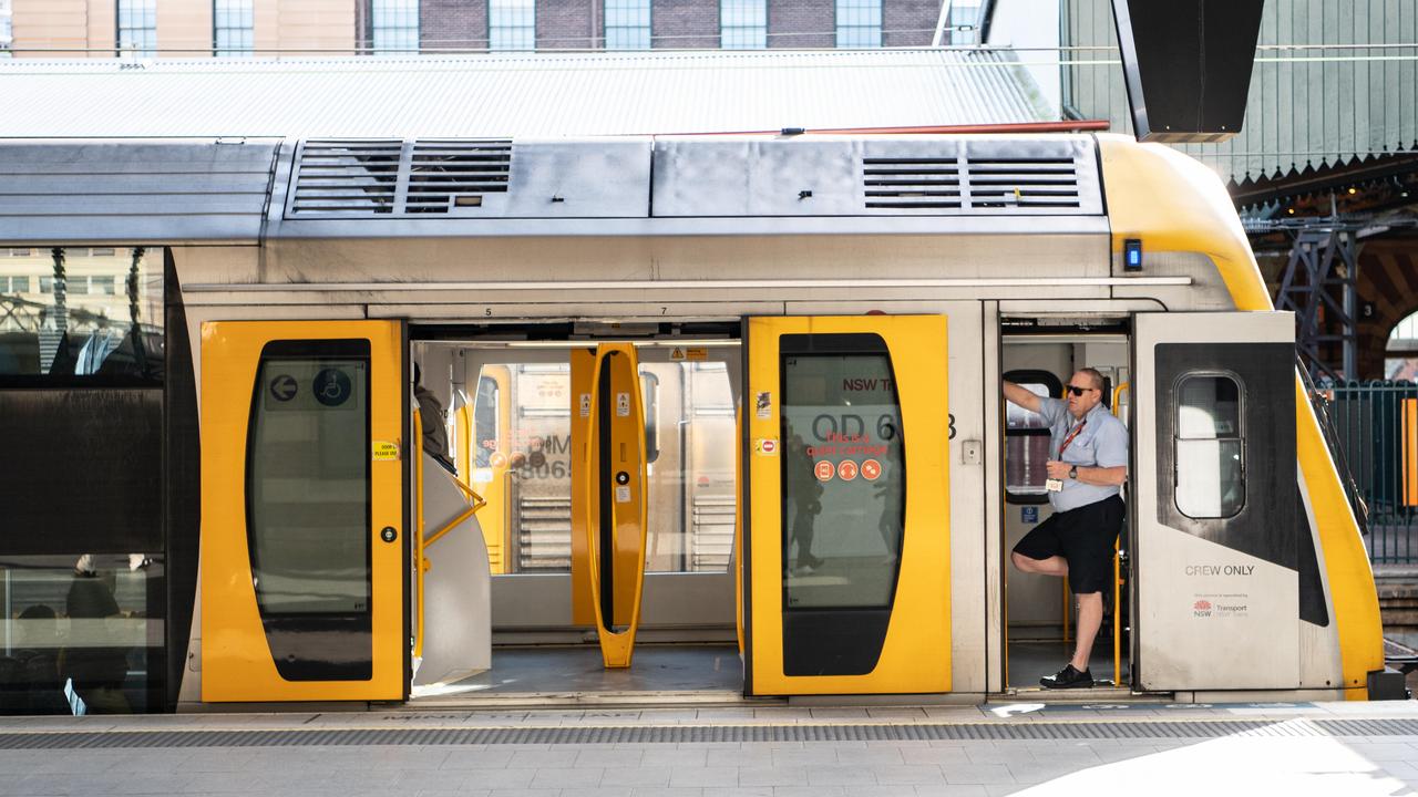 Transport for NSW claims the average Sydney Trains driver earns a total package of $128,196. Picture: NCA NewsWire / Flavio Brancaleone