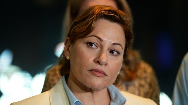 Queensland Deputy Premier Jackie Trad didn’t ­declare her ownership of a Brisbane investment property. Picture: Allan Reinikka.