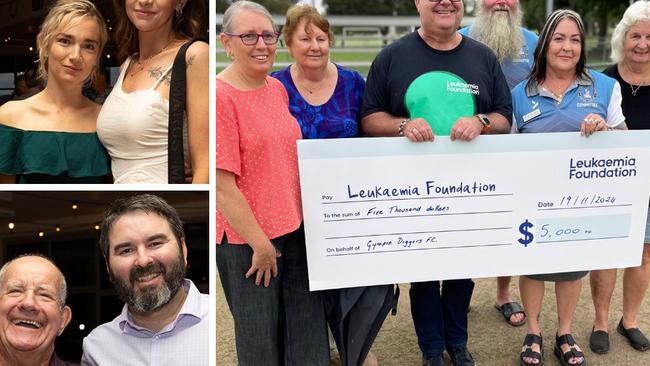 Gympie Diggers Football Clubâ&#128;&#153;s 50 year anniversary celebrations has delivered a $5000 windfall to the fight against leukaemia thanks to a charity raffle on the night of the event.