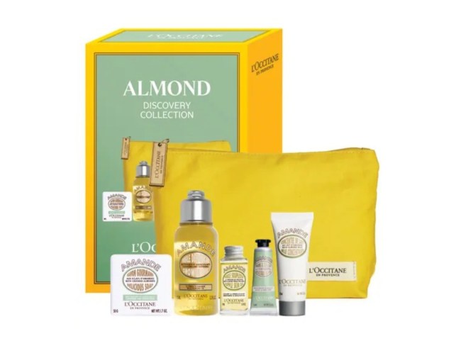 L'Occitane Almond Discovery Kit. Picture: AdoreBeauty.