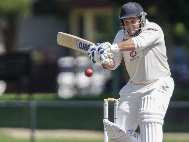 Sam Coates batting for Beaumaris. Picture: Valeriu Campan