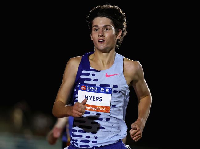Cam Myers is a teenage talent on the rise. Picture: Getty Images