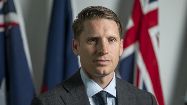 Assistant Defence Minister Andrew Hastie. Picture: Martin Ollman