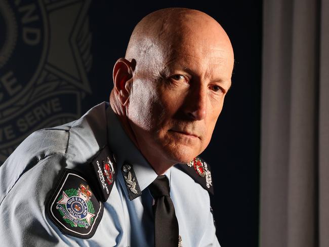 Acting Commissioner Steve Gollschewski, Police HQ, Brisbane. Picture: Liam Kidston