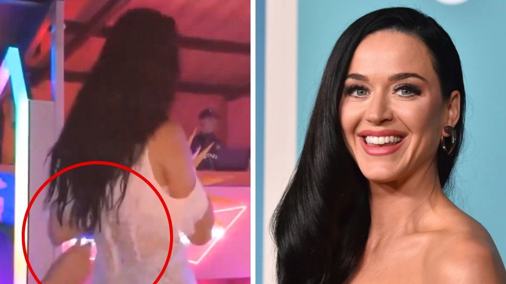 Katy Perry gets hair extension ripped off her head by fan in wild viral video