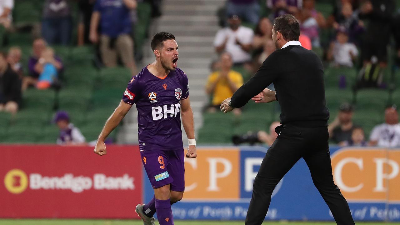 Bruno Fornaroli has scored 50 A-League goals — the fastest player to reach that feat