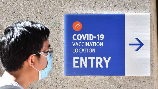 Queensland's new Chief Health Officer Dr John Gerrard has urged residents to come forward for a booster shot at least five months after receiving a second dose of a COVID-19 vaccine. Picture: NCA NewsWire / John Gass