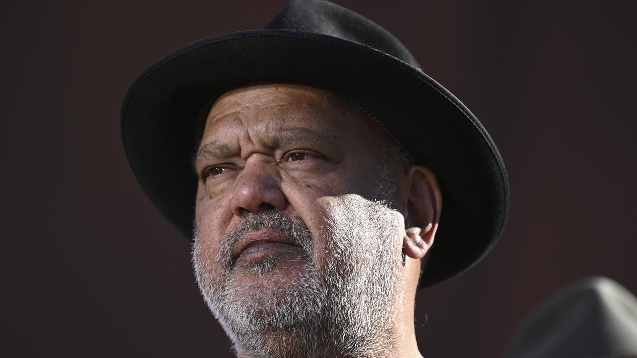 Yes campaigner Noel Pearson is hoping Australians take inspiration from Pat Farmer’s run around the nation. Picture: NCA NewsWire / Martin Ollman