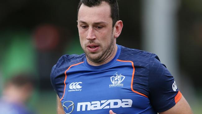 North Melbourne ruckman Todd Goldstein won’t be risked if he’s not close to 100 per cent fit. Picture: Wayne Ludbey