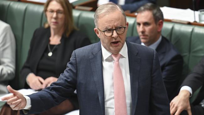 Prime Minister Anthony Albanese says Senator Fatima Payman’s plans had been in the making for “more than a month”. Picture: NewsWire