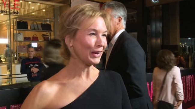 Renée Zellweger talks about playing Judy Garland at the Melbourne film premiere