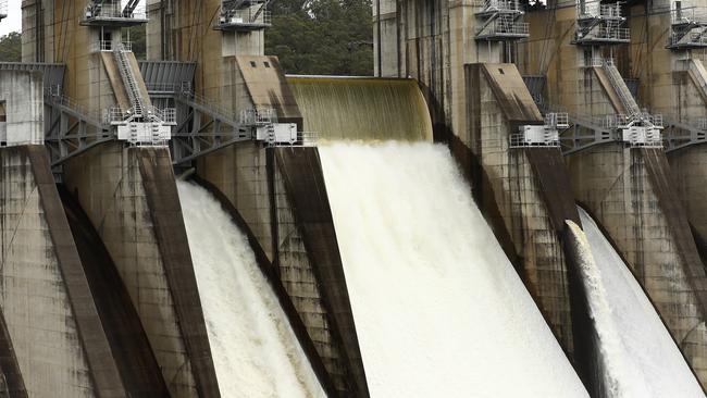 The NSW Government has drawn criticism over a proposed plan to raise the wall of Warragamba dam to mitigate flood risk. Picture: Ryan Pierse/Getty Images