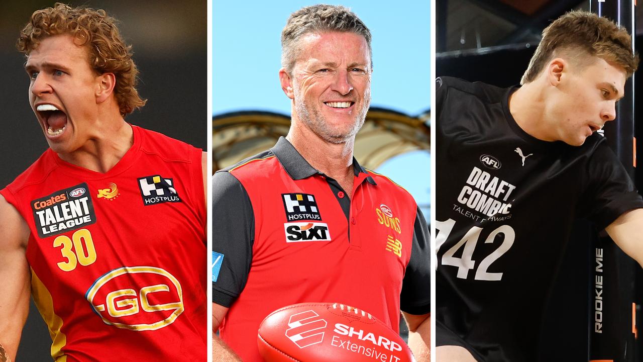 Up to six first-round bids loom in the 2023 AFL Draft - including four for Gold Coast’s prospects.