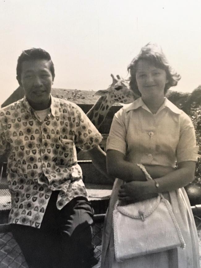 Martin Kwok with his wife Denise in the 1960s