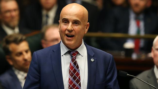 Former education minister Adrian Piccoli revealed in a book that he couldn’t understand the teacher jargon during parent-teacher interviews. Picture: Toby Zerna