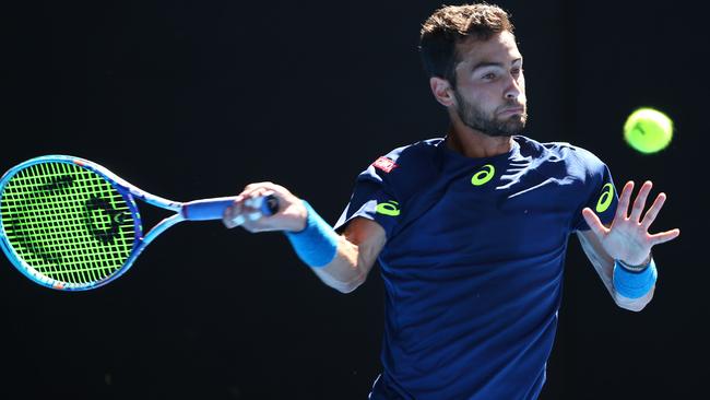 Noah Rubin has accused Australian Open organisers of double standards. Picture: Getty Images