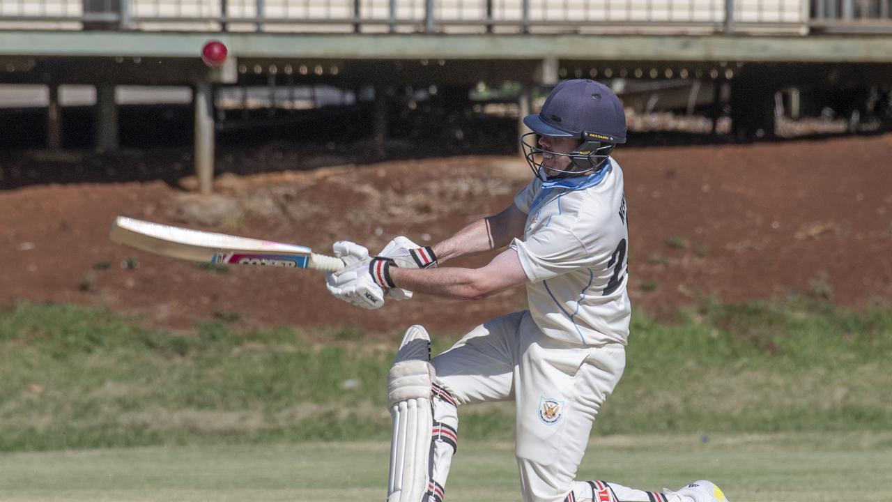 Luke Neale bats for Wests. Picture: Nev Madsen.