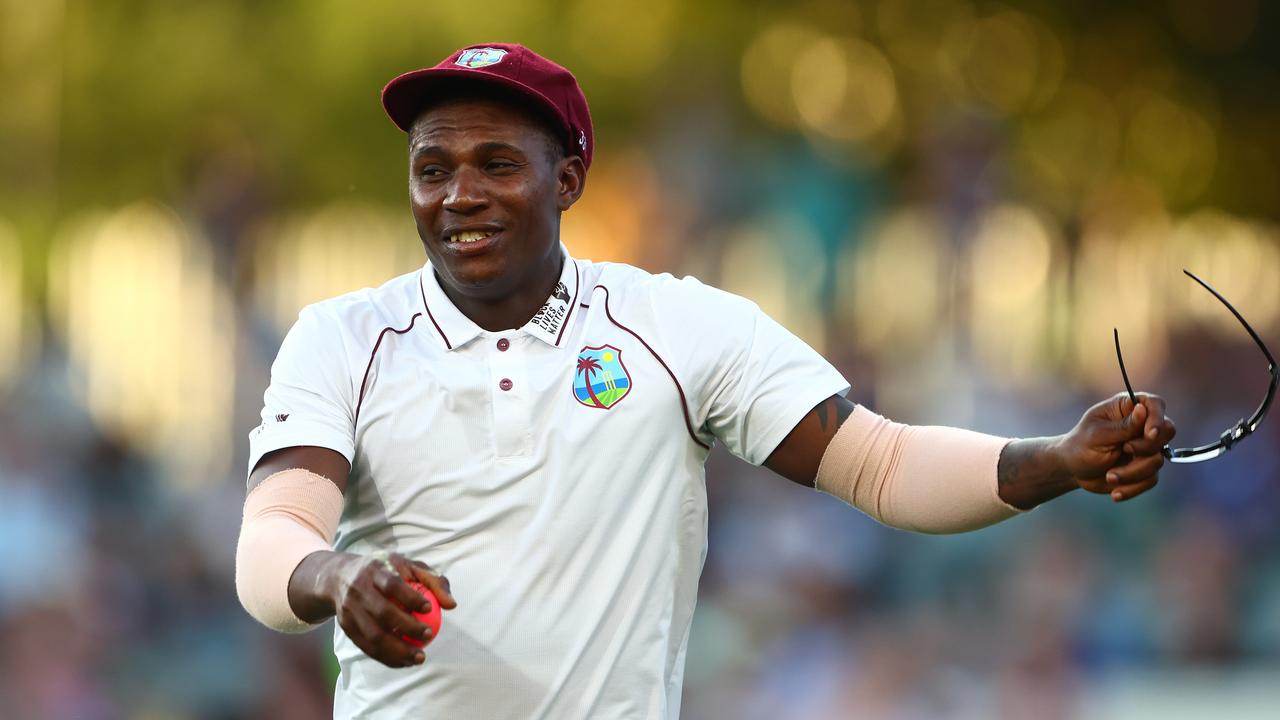 Devon Thomas of the West Indies. Photo by Chris Hyde/Getty Images