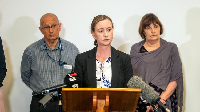 Qld Health Minster Yvette D'Ath at the Mackay Base Hospital. Picture: Supplied