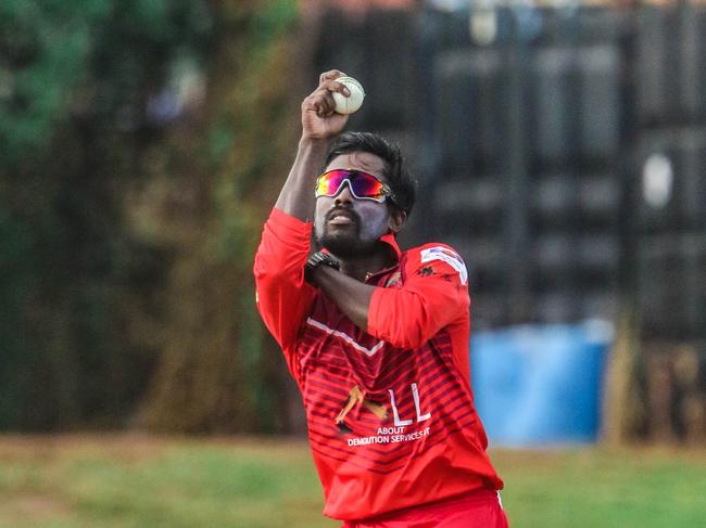 Udara Weerasinghe has claimed 10 five-wicket hauls over the past decade. Picture: Glenn Campbell.