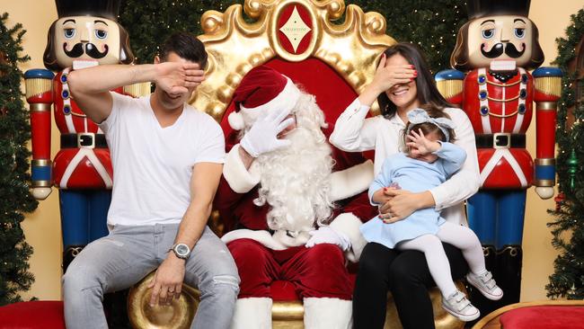 Monika Papaconstantinou: Alessandra didn't even want to look at Santa!