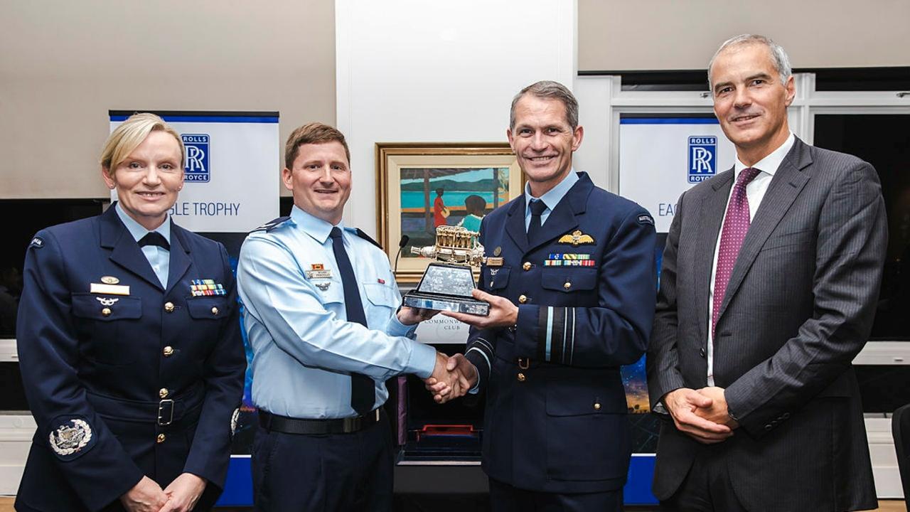 Corporal Myles Fenoglio from Ingham wins RAAF Rolls-Royce Eagle Trophy ...