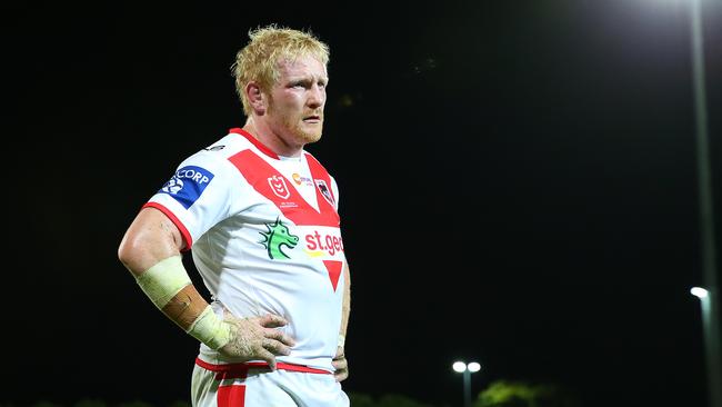 James Graham has struggled in a poor Dragons side this season. Picture: Getty Images