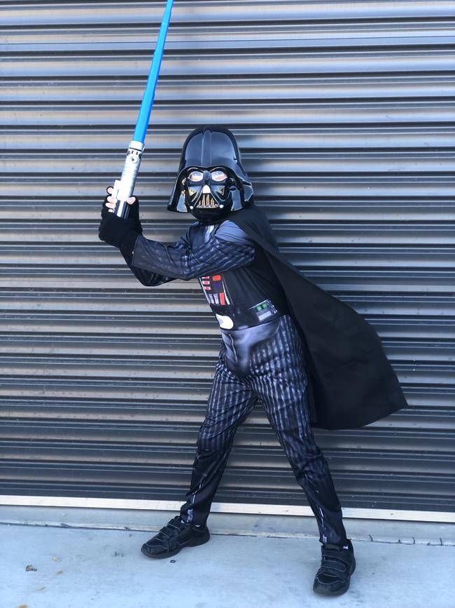 The force is strong with this one. Picture: Tiffany Warren