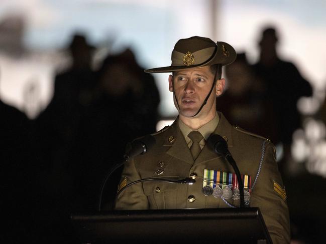 Australians have stopped to remember the sacrifices of our armed forces. Picture: NCA NewsWire / Gary Ramage