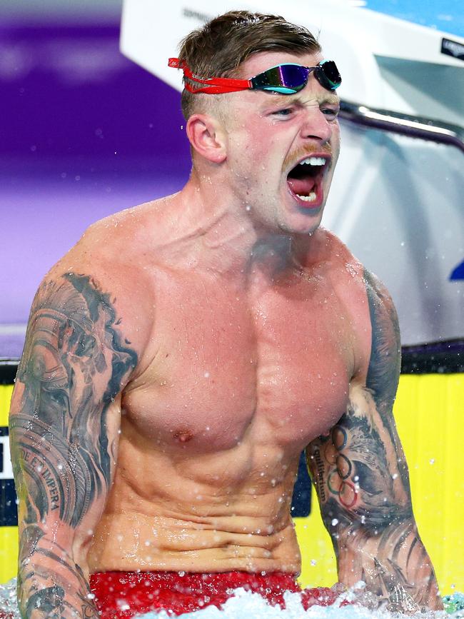 Adam Peaty reportedly got into a bust up with his England swimming teammate. (Photo by Elsa/Getty Images)