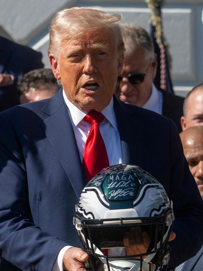 Trump delivered his latest swipe at the musician. (Photo by Jim WATSON / AFP)