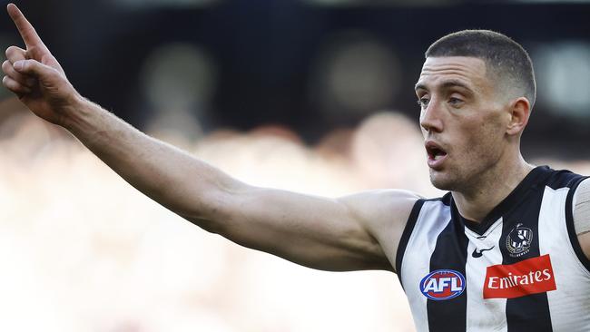 The Pies will be without Darcy Cameron for at least the next six weeks. (Photo by Daniel Pockett/Getty Images)