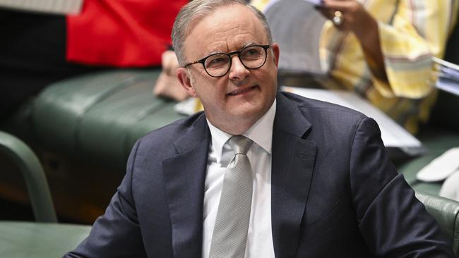 CANBERRA, AUSTRALIA, NewsWire Photos. OCTOBER 19, 2023: The Prime Minister, Anthony Albanese during Question Time at Parliament House in Canberra. Picture: NCA NewsWire / Martin Ollman