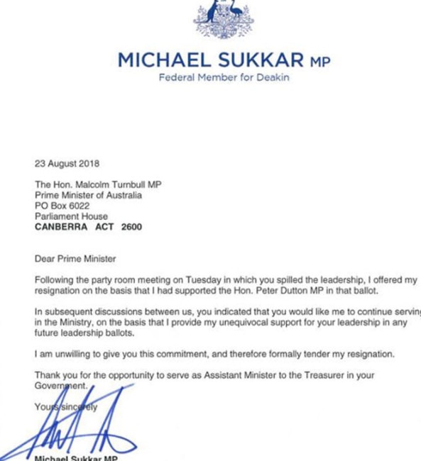 Michael Sukkzr's letter to the PM.