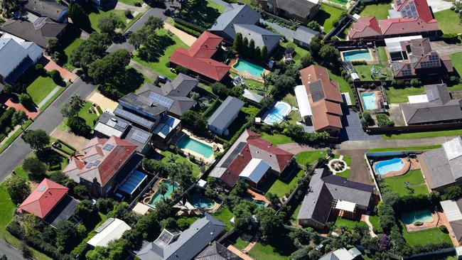 Over the next five years, suburbs in Sydney’s north, east and centre will contribute to 41 of new homes planned for the city. Picture: NCA NewsWire/ Gaye Gerard