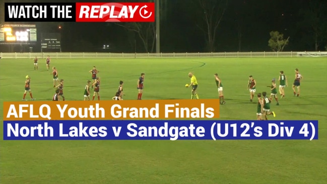 Replay: AFLQ Youth Grand Finals -  North Lakes v Sandgate (U12’s, Div 4)