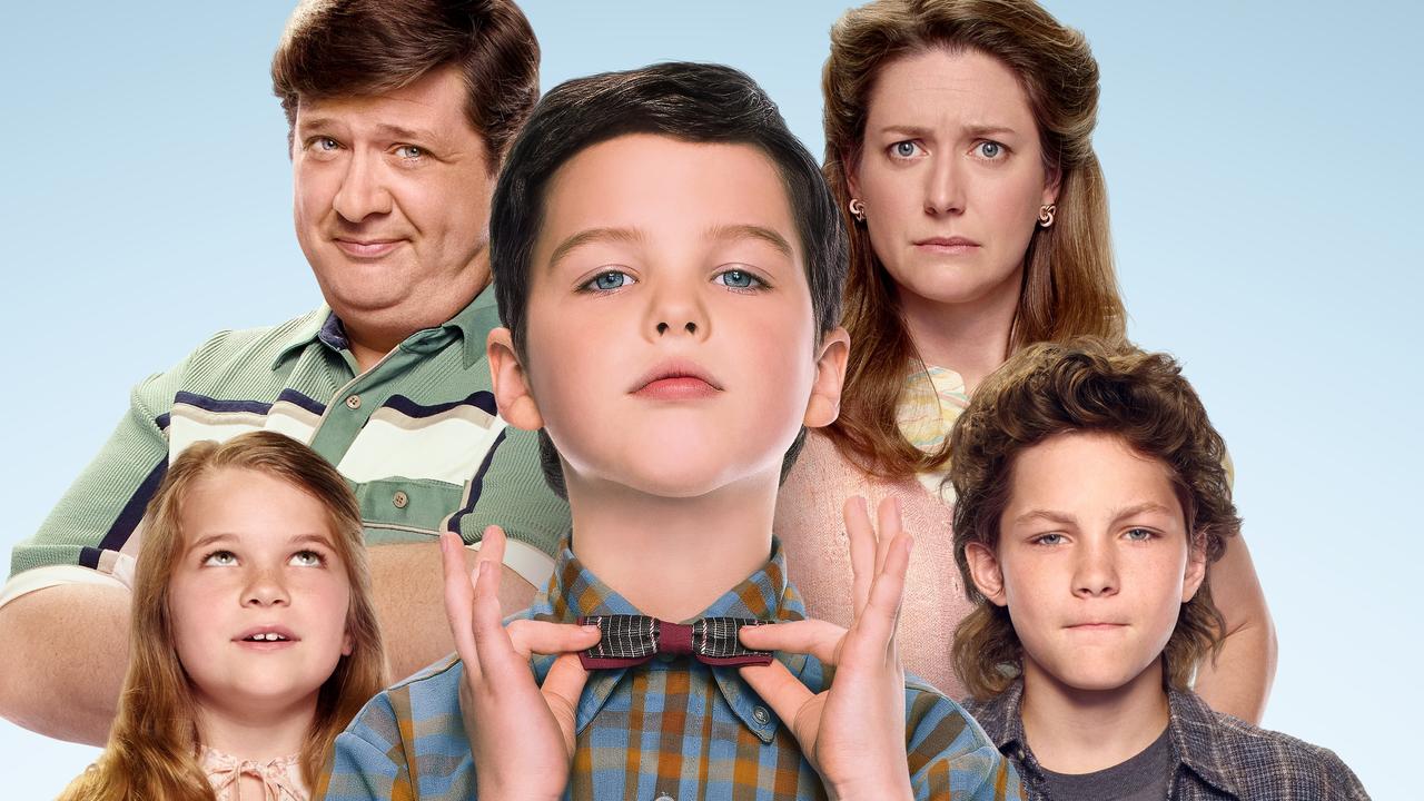 The cast of Young Sheldon.