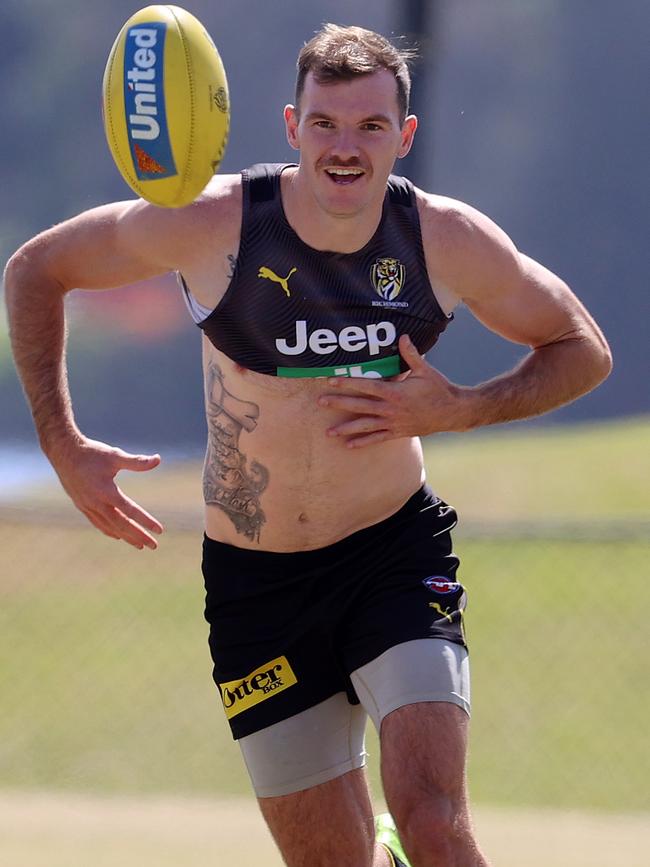 The Tigers running man clocked up 25.2km in his past two matches.