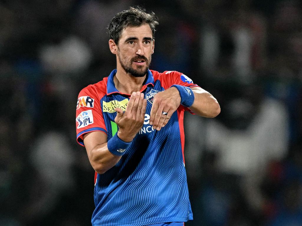 The Delhi Capitals' match was abandoned. Picture: Money SHARMA / AFP