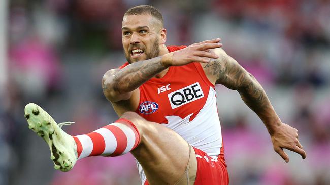 Lance Franklin went to Sydney after winning a premiership with Hawthorn. Picture: Michael Klein