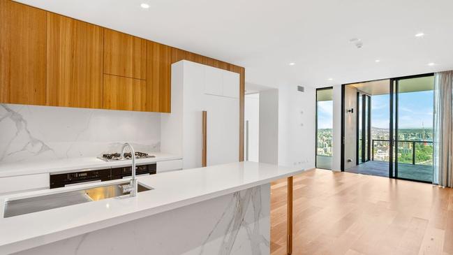 This one-bedroom unit at 2506/443 Queen St, Brisbane CBD, is on the market for $1.495m.