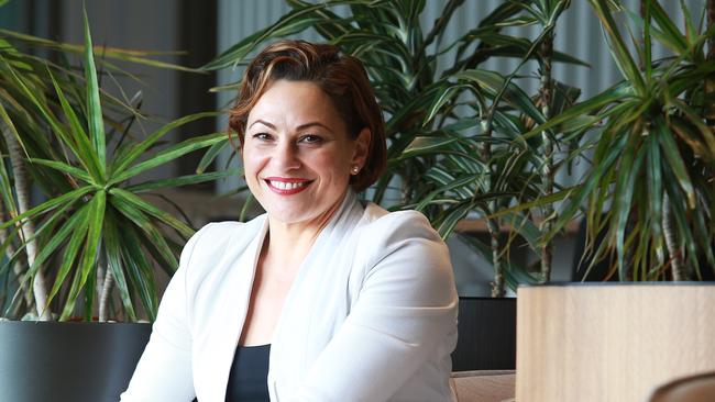 Queensland Treasurer Jackie Trad admits to some nerves ahead of her first State Budget. Picture: Claudia Baxter/AAP